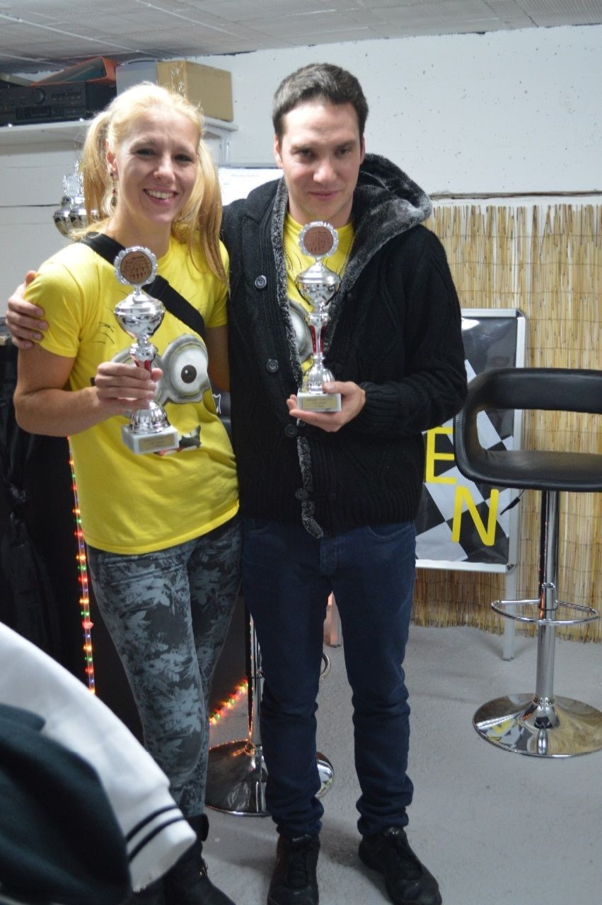 3. Platz - Bananas - Marina und Patricio Hirschi (beide TFC Laupen)